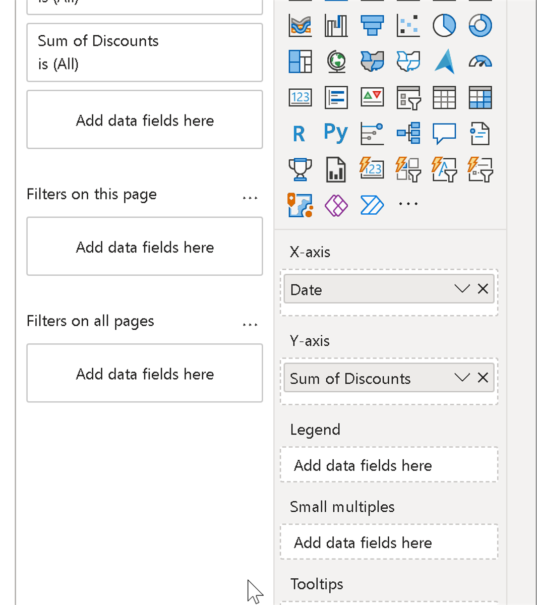 User interface Power BI Desktop